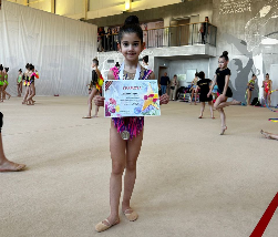 Поздравляем Авакян Инну, занявшую 2 место в центре художественной гимнастики " Триумф" посвящённом Дню Победы! Желаем дальнейших успехов!